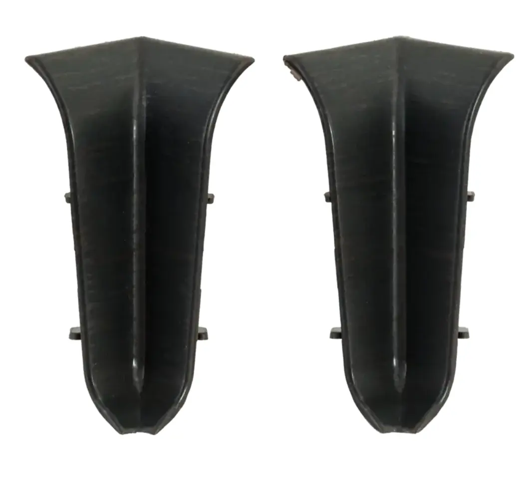 Угол внутренний из ПВХ, 60мм Черный