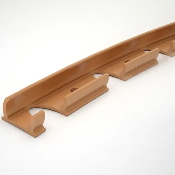 Порог гибкий универсальный 40мм 3,0м (рулон) Вишня "Идеал"