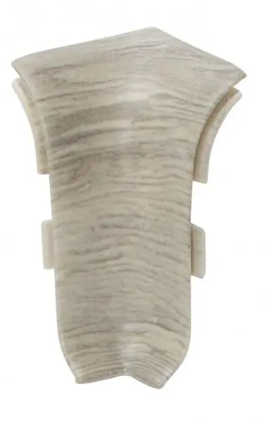 Уголок внутренний к плинтусу Salag   NGF56 F6 дуб янтарный