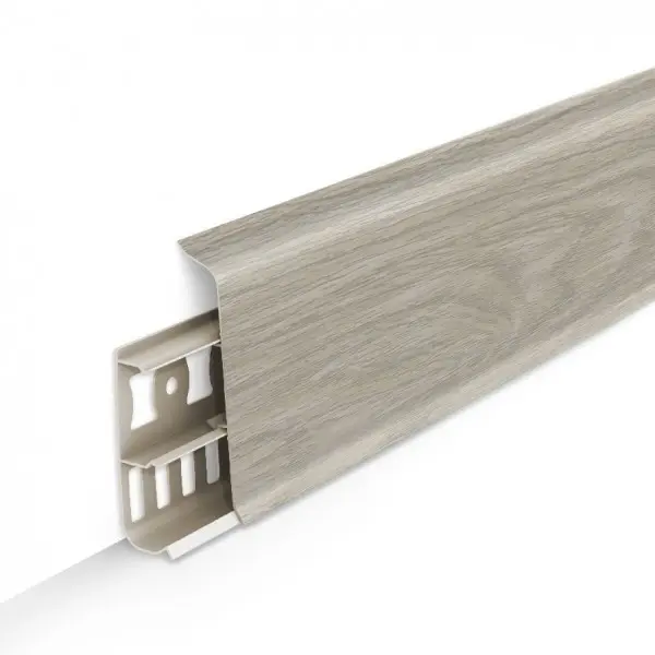 402 Плинтус Лексида 80х2200мм Дуб аргенто