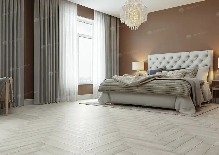Кварц-виниловая плитка Alpine Floor Parquet LVT Голубой Лес ЕСО 16-9