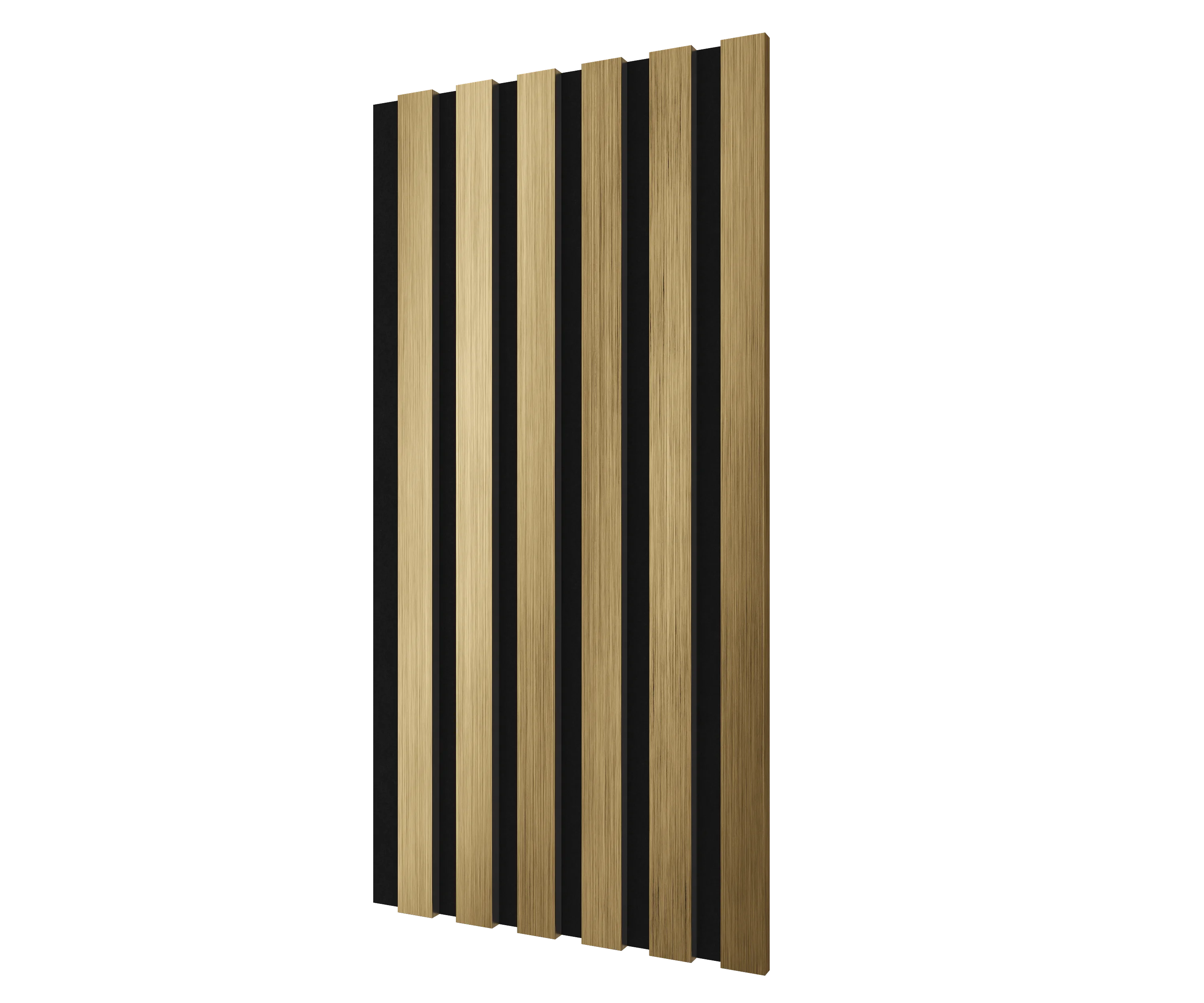 Комплект акуст.панелей, черный войлок, 3000х300х19мм, рейки ЭКОПОЛИМЕР, золото матовое/2шт., компл