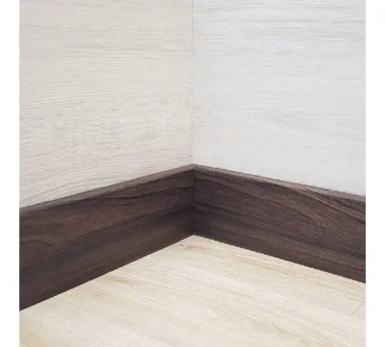 Плинтус Деревянный 80*16*2400 мм Венге Бангуи, шт