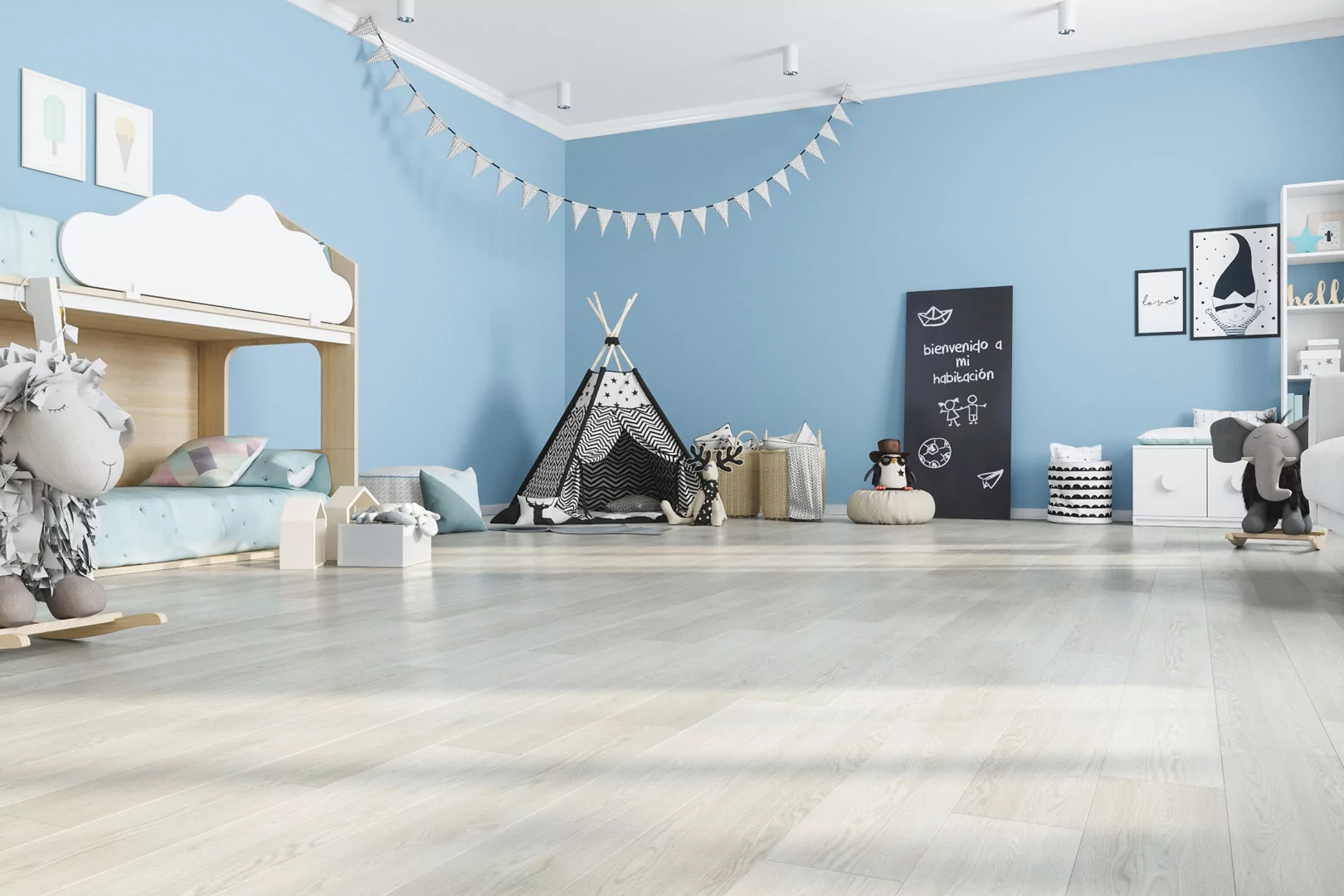 Кварцевый ламинат Refloor Fargo Ясень Белый JC18001-35