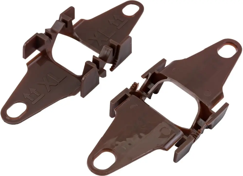 Угол наружный (внешний) с крепежом 85мм "Деконика" (2шт. во флоупак), 255 Ясень бьянко