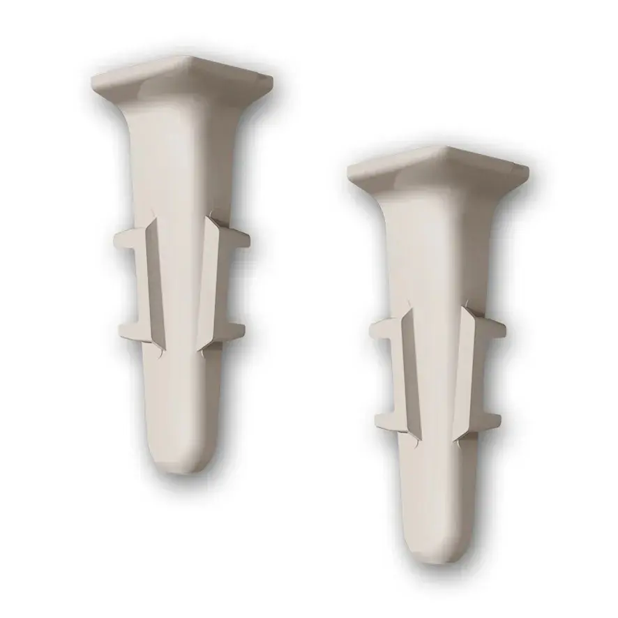 Угол внутренний для плинтуса 85мм "Деконика" (2шт. во флоупак), 215 Дуб снежный