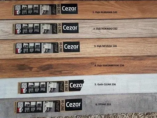 Плинтус Cezar Hi-Line Prestige 236 Дуб Кантабрийский