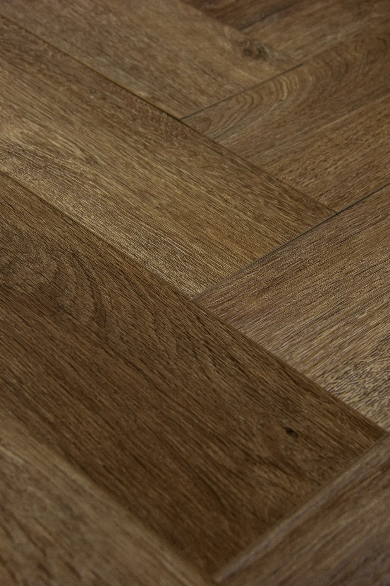 Клеевая кварцвиниловая LVT плитка DeART GRAND DG 9626 "Ёлка", 135х640х2,5мм