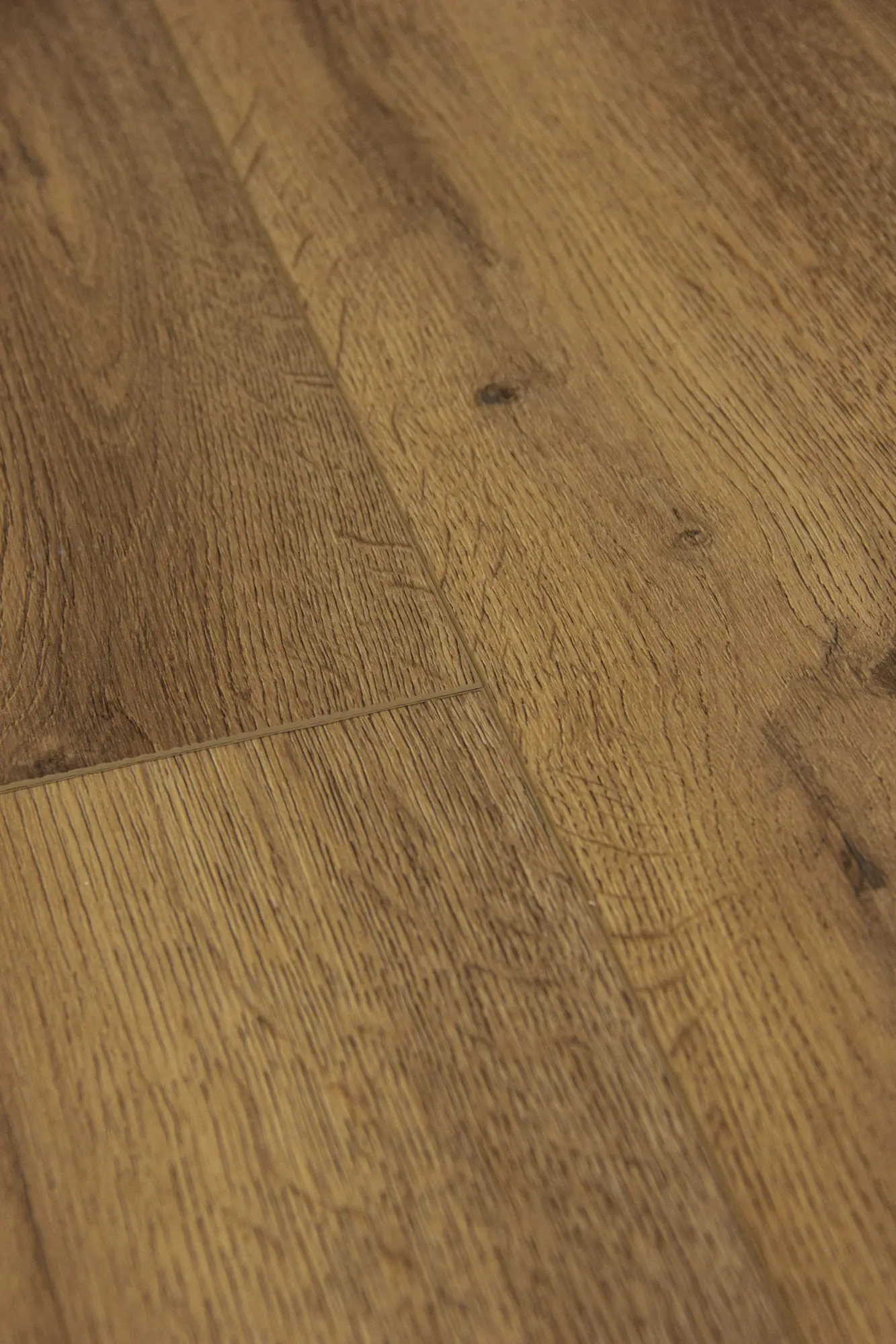 Клеевая кварцвиниловая LVT плитка DeART GRAND DG 9410, 184х1220х2,5мм