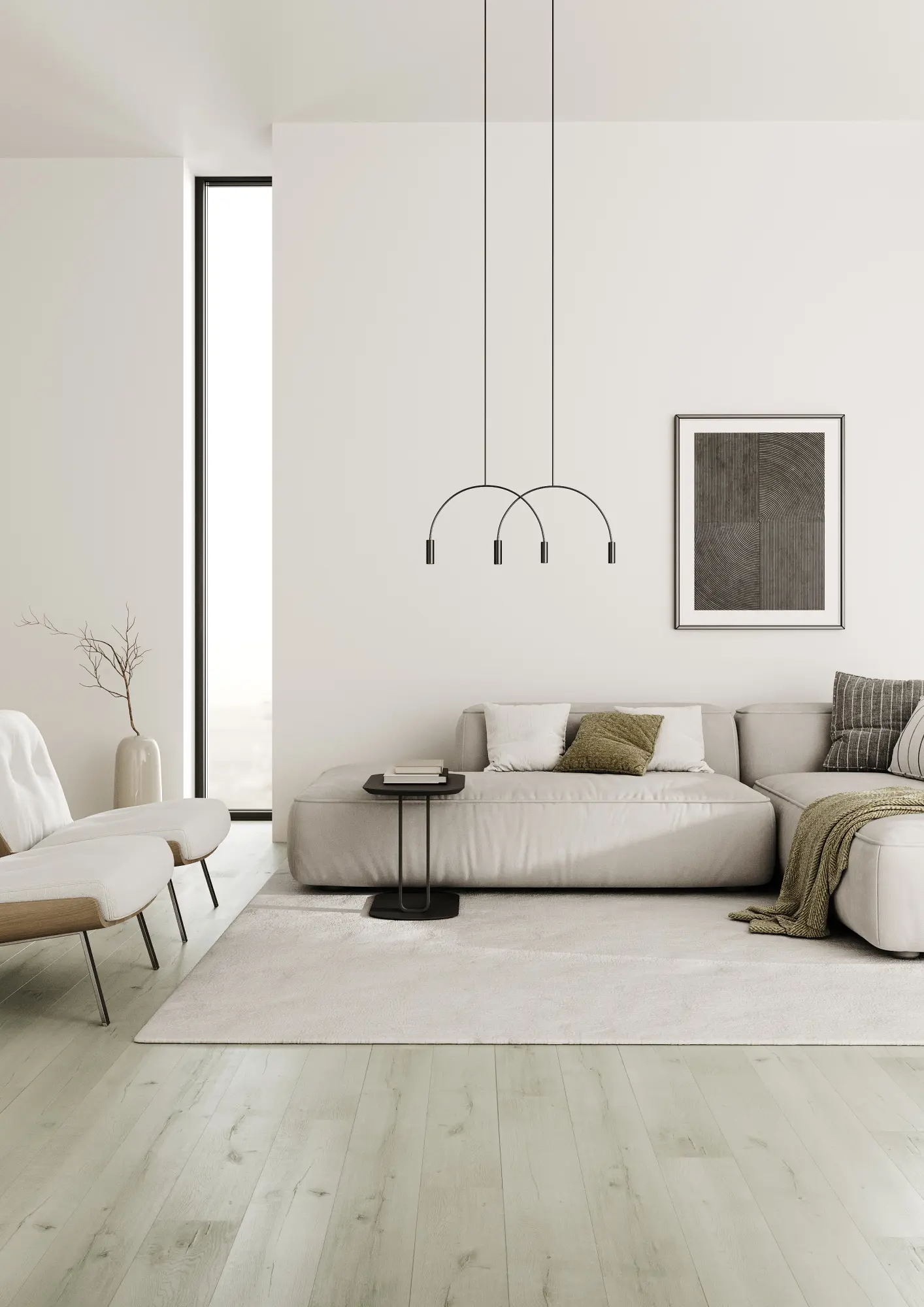 Кварцевый ламинат Fargo Bevel 50-81996-14 Дуб Лондонский Туман 1524*182*6мм, 0,5 мм, EIR,V-фаска