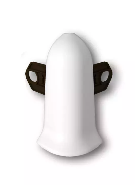 Наружный угол (2 шт/уп), Белый 001 "Классик 70 мм",