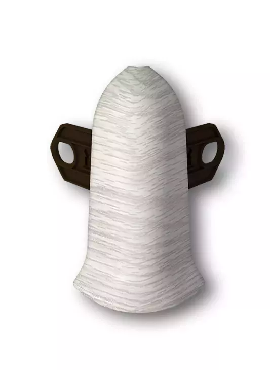 Наружный угол (2 шт/уп), Дуб айсберг "Классик 70 мм",