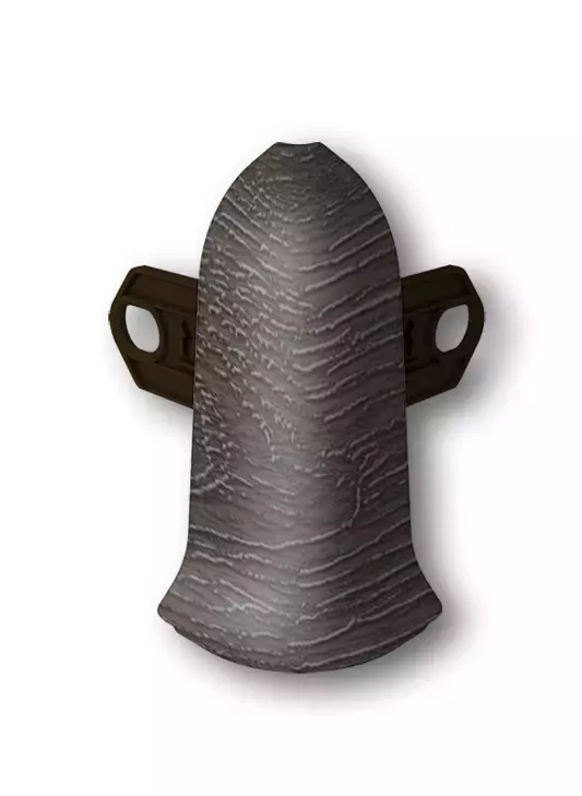 Наружный угол (2 шт/уп), Венге темный "Классик 70 мм",