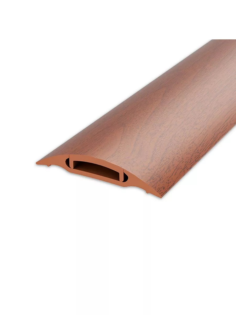 Порог с монтажным каналом (с дюб-гвоздями) 42мм 1,8 "Идеал" 341/Ольха