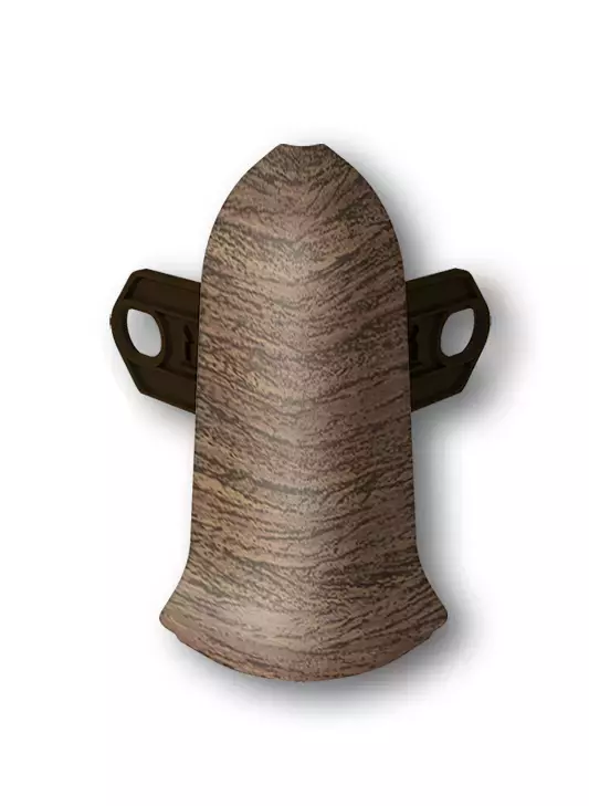 Наружный угол (2 шт/уп), Орех 291 "Классик 70 мм",