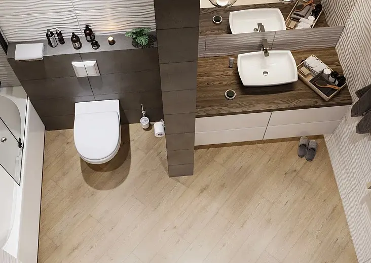 Клеевая кварц-виниловая плитка Norland Sigrid LVT Dor 1003-3