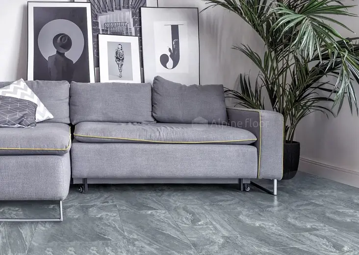 Кварцвиниловая плитка  Alpine Floor Light Stone Хэмпшир ЕСО 15-11