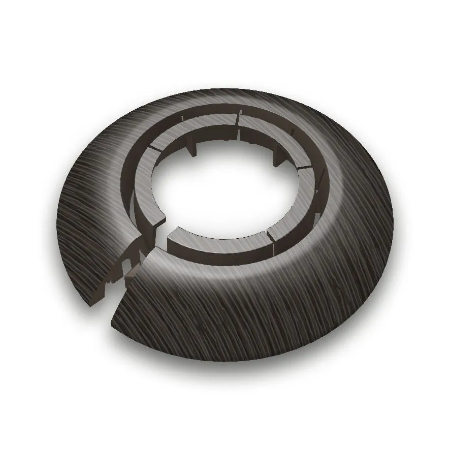 Обвод универсальный для труб Ф16-22мм "Идеал", 303 Венге темный