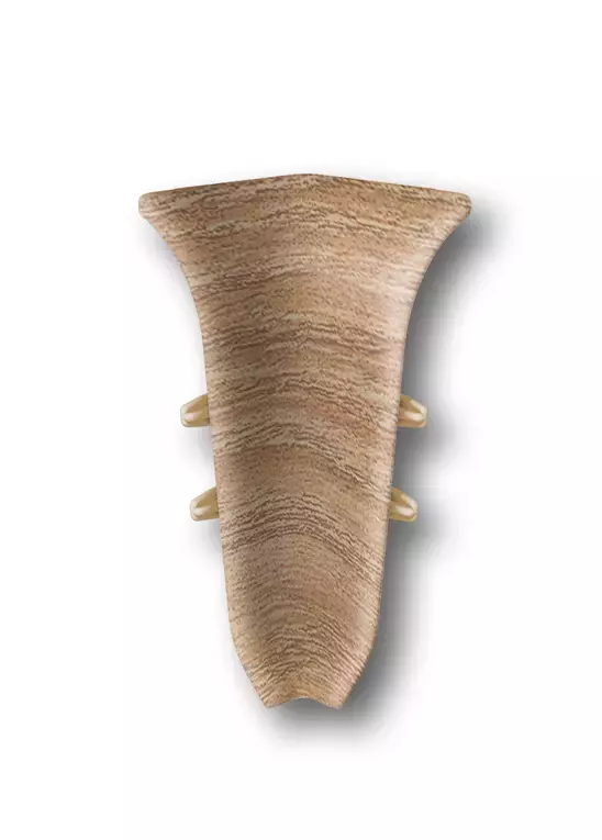 Внутренний угол (2 шт/уп), Дуб коньячный "Классик 70 мм",