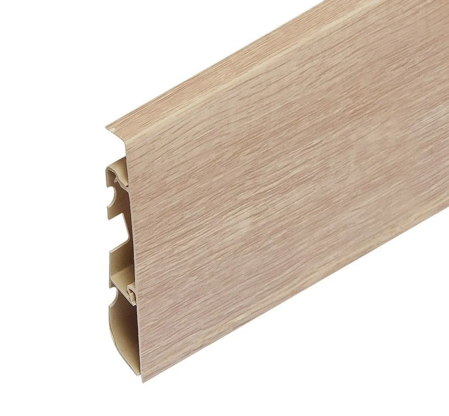 плинтус ПВХ Cezar матовый с мягким краем HI-LINE PRESTIGE 331 (20), шт.