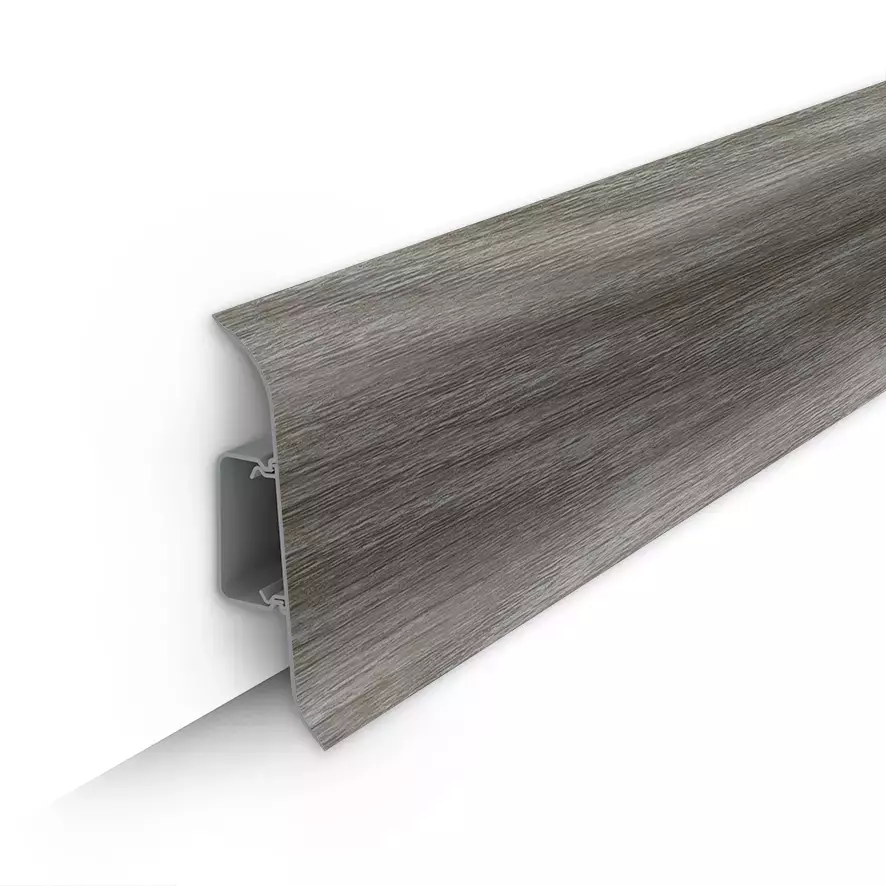 Плинтус Дуб пепельный 210 (ideal Classic 70х22х2200 мм)