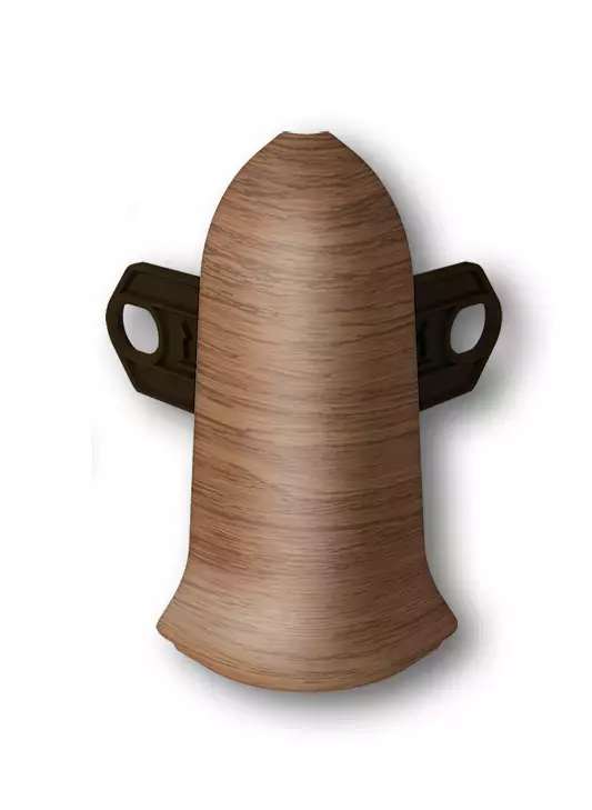 Наружный угол (2 шт/уп), Дуб темный "Классик 70 мм",