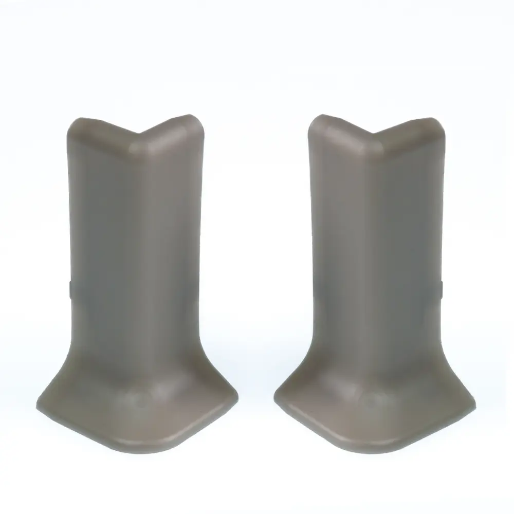 Угол внешний из ПВХ, 60мм Серебро