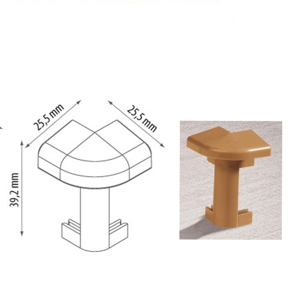 угол внешний 101, шт.
