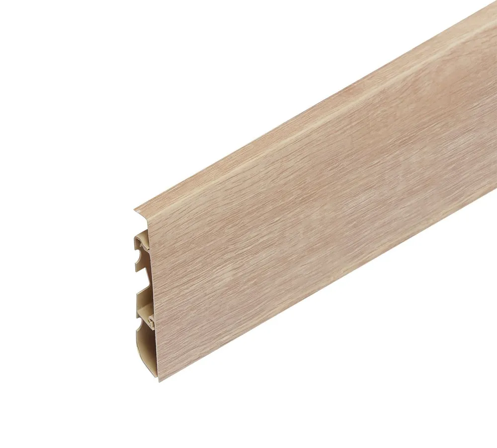 плинтус ПВХ Cezar матовый с мягким краем HI-LINE PRESTIGE 331 (20), шт.