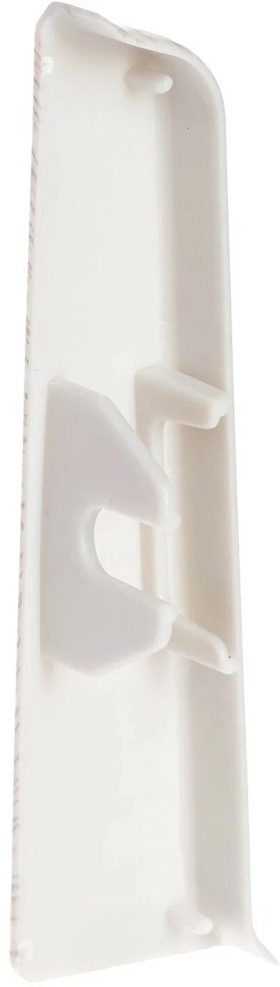 Торцевые (пара) для плинтуса 85мм "Деконика" (1 пара во флоупак), 253 Ясень серый