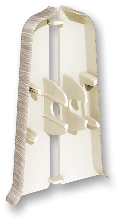 Торцевые (пара) для плинтуса 85мм "Деконика" (1 пара во флоупак), 361 Акация