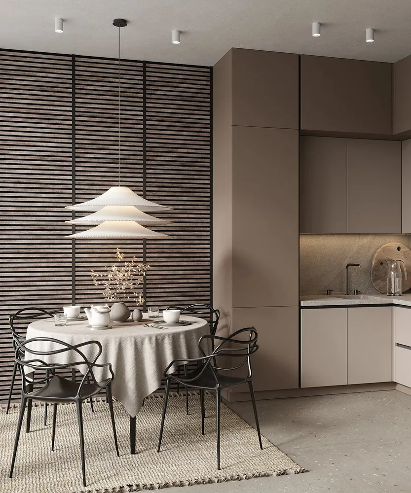 Руст стыковочный 25х22х1350мм, МДФ, черный, шт