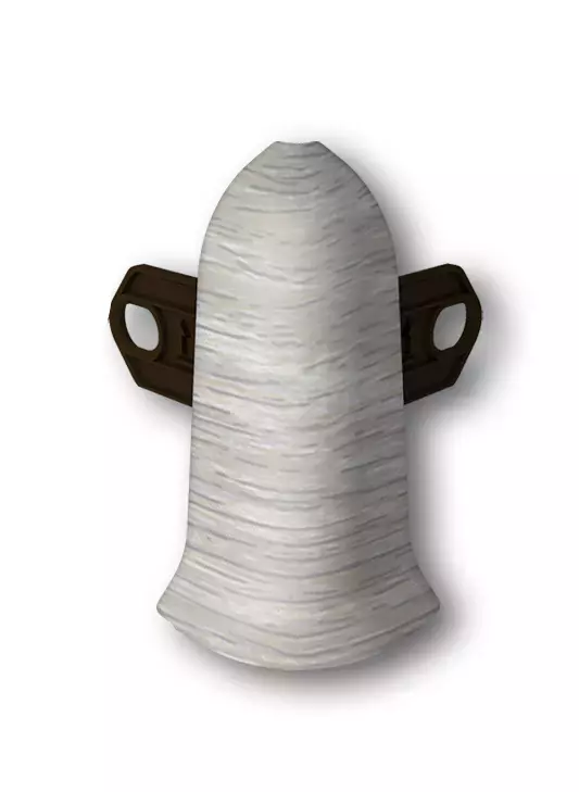 Наружный угол (2 шт/уп), Ясень серый "Классик 70 мм",