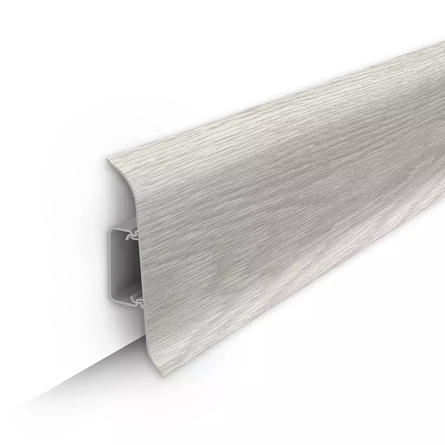 Плинтус Дуб айсберг 230 (ideal Classic 70х22х2200 мм)