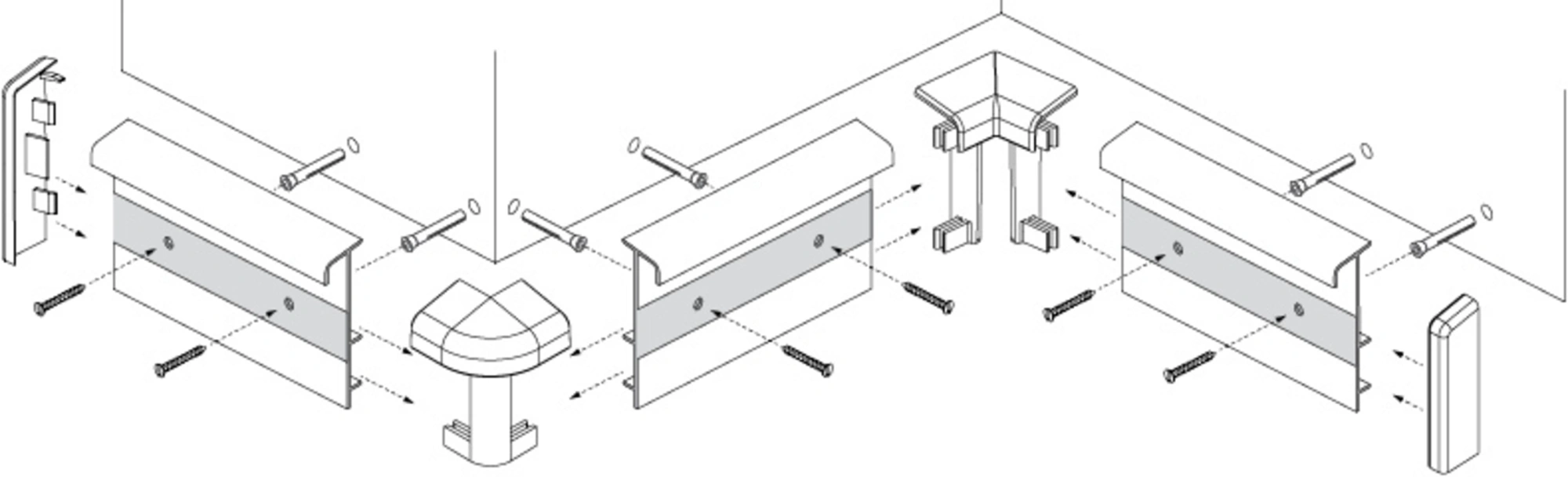 плинтус ПВХ Cezar для ковролина  137 корал (20), шт.