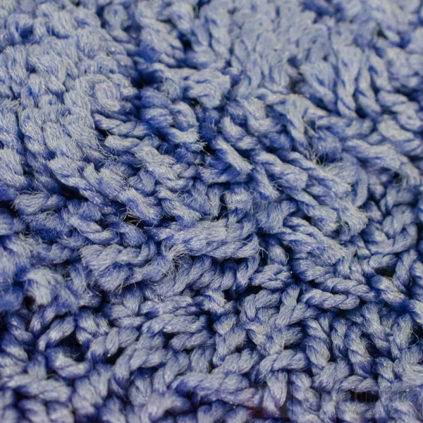 Коврик в ванную SHAGGY двойной ГОЛУБОЙ 60х100 + 50х60 см 100% полиэстер, ворс 20 мм код: 00158