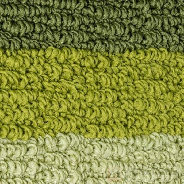 Коврик в ванную STARLOOP двойной ЗЕЛЁНЫЙ 550 х 900 , 550 х 450 мм 100% полиэстер , ворс 6 мм, код: 00824