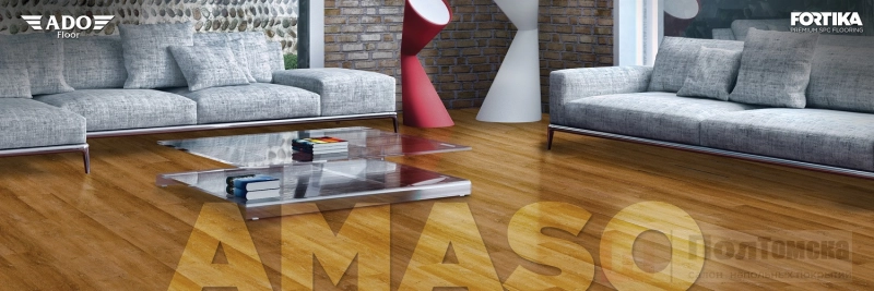 SPC ламинат дуб Amaso 1303 FORTIKA ADO FLOOR