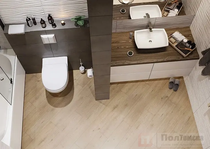 Клеевая кварц-виниловая плитка Norland Sigrid LVT Dor 1003-3