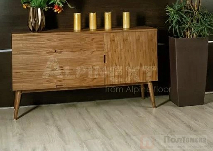 Виниловые полы Alpine Floor Ultra Дуб Снежный ECO 5-14