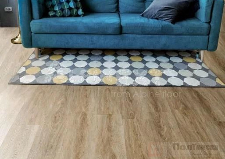 Виниловые полы Alpine Floor Ultra Дуб Рыжий ECO 5-21