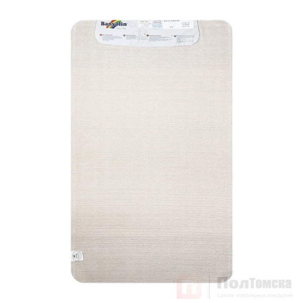 Коврик в ванную STARLOOP одинарный ЗЕЛЁНЫЙ 550 х 900 мм 100% полиэстер , ворс 6 мм, код: 00814