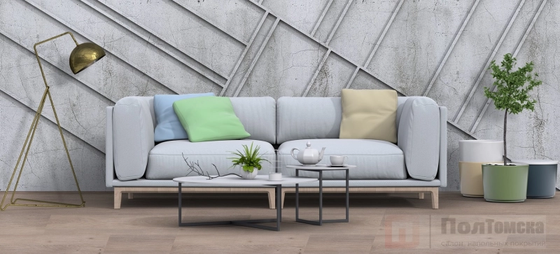 SPC ламинат дуб Poemo 1040 FORTIKA ADO FLOOR