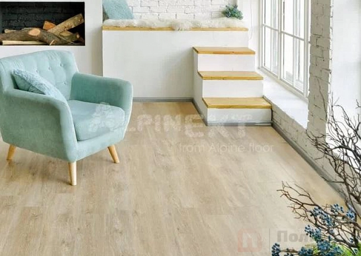 Виниловые полы Alpine Floor Ultra Дуб Кремовый ECO 5-23