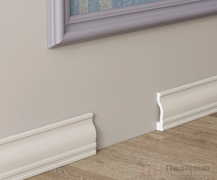 Плинтус PX017, 95х20, 2000мм, Экополимер/8