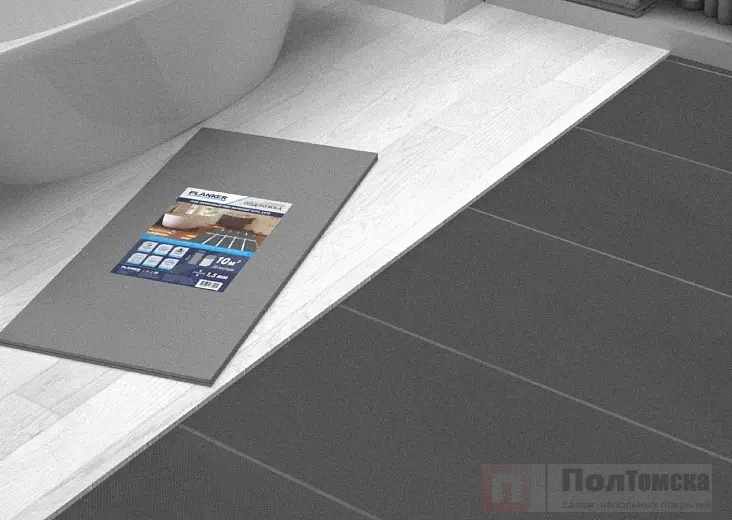 Подложка Planker листовая под замковый ПВХ-ламинат (SPC, LVT) 1.5 мм