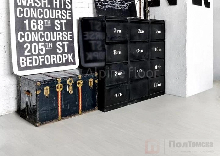 Виниловые полы Alpine Floor Grand Stone Лунный Камень ECO 8-4