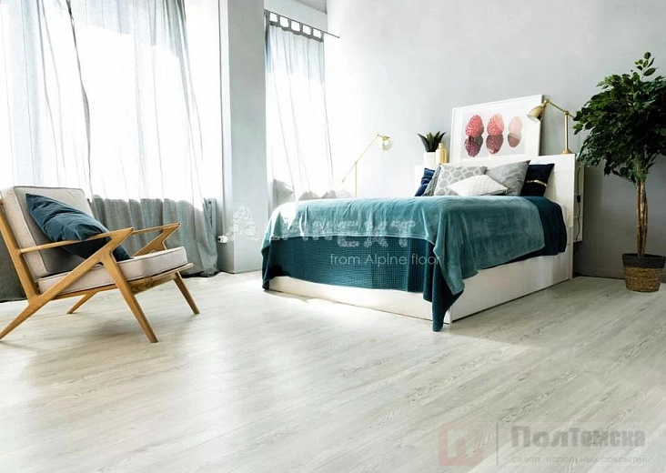 Виниловые полы Alpine Floor Ultra Дуб Арктик ECO 5-1